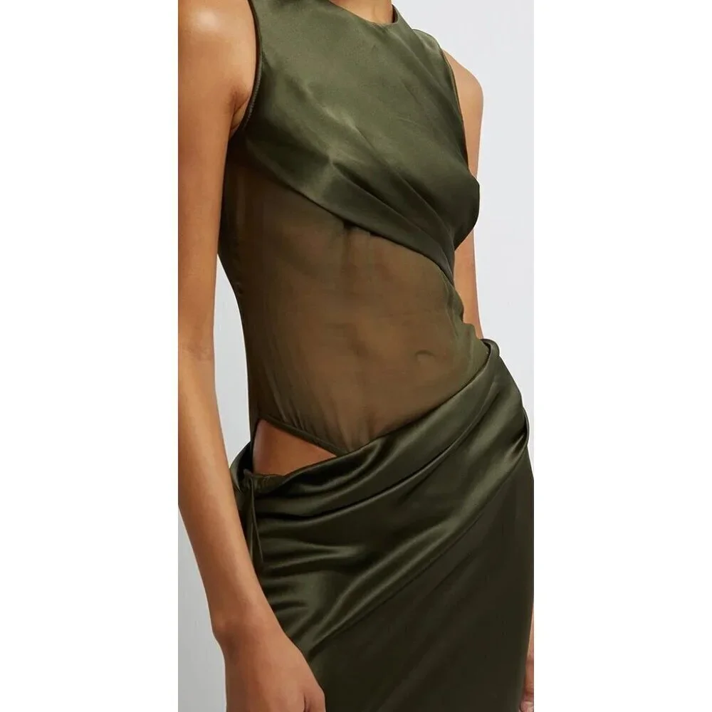 Christopher Esber Olive Maxi Dress - Picture 12 of 16
